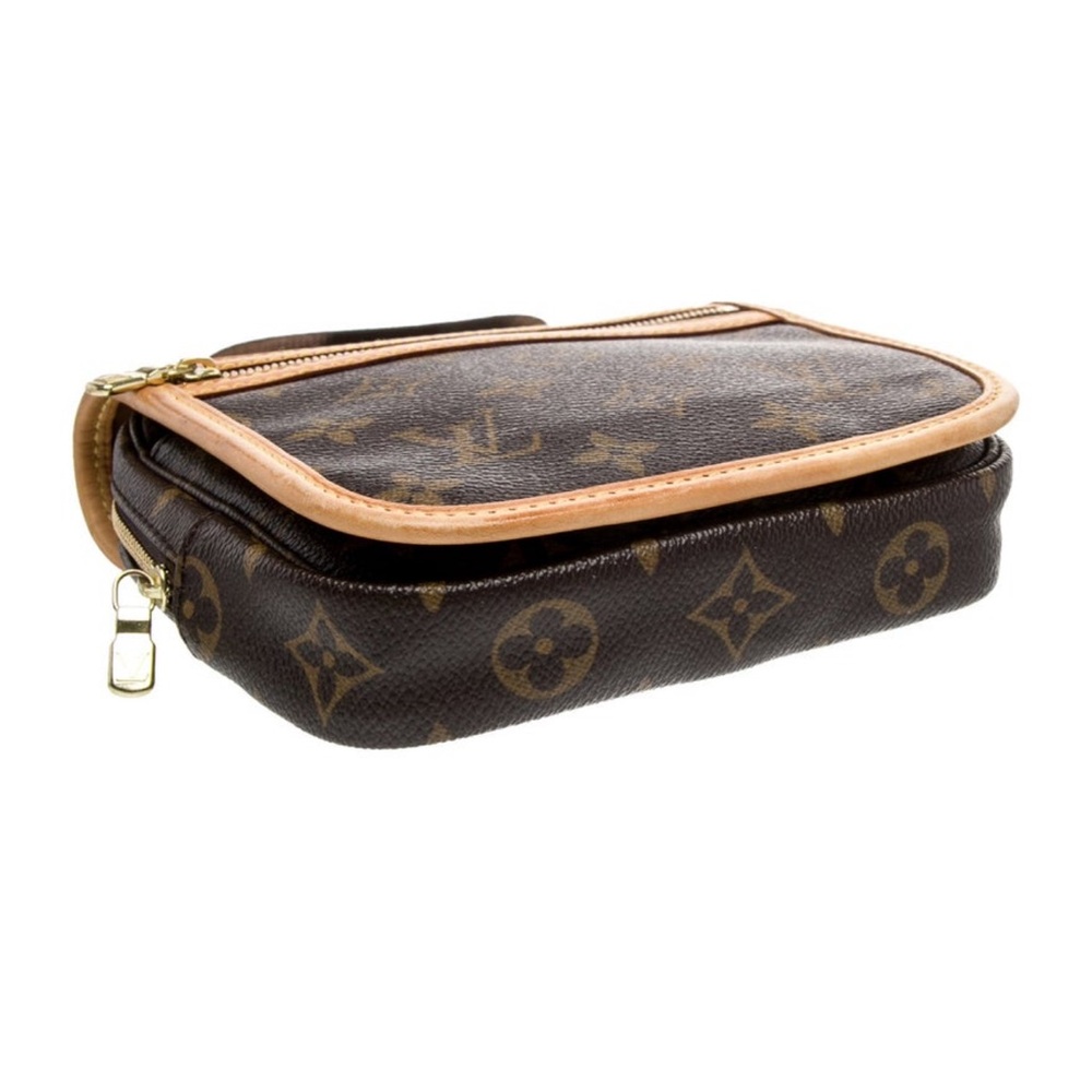 Louis Vuitton Brown and Tan Monogram Waist Bag - Picture 5 of 6